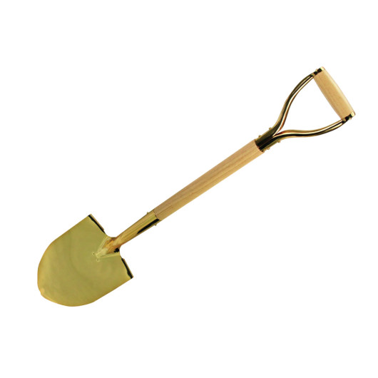 Golden Ceremonial Shovels
